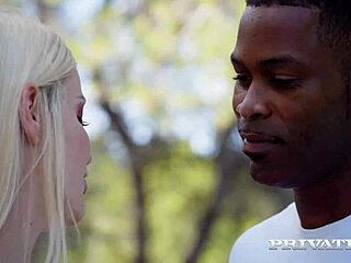 Blonde Marica Chanelle tempts her bbc friend into action