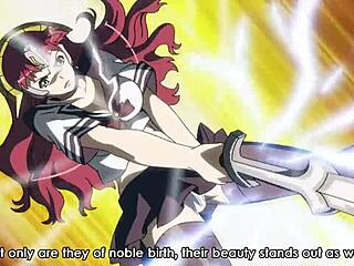 Dialogic Sentence case Anime Queens Blade Exiled Virgin Fanservice Compilation Rocks!