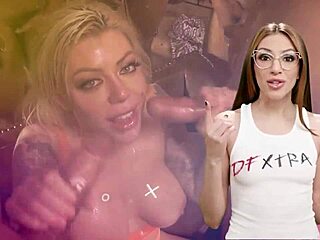 Busty Blonde Wife Cucks Me on Our Anniversary.