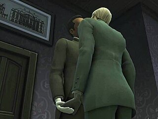 Exploring gay porn in Dishonored and Sims 4 with anal and handjob scenes