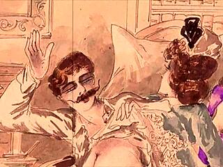 I’m obsessed with these vintage erotic cartoon drawings.