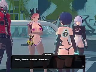 I completd a partnship with Nicole in Zenless Zone Zero ft Gumi.