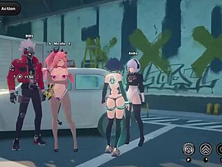 I completd a partnship with Nicole in Zenless Zone Zero ft Gumi.