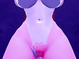 jane race queen in 3d cartoon anime