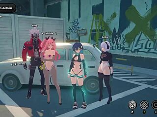 I completd a partnship with Nicole in Zenless Zone Zero ft Gumi.