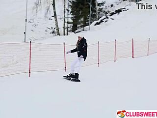 From Snowboarding To Fucking Alice Flore And Amelia Ost 😏