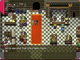 massage chair makes witch cry with cum on boobs 😢