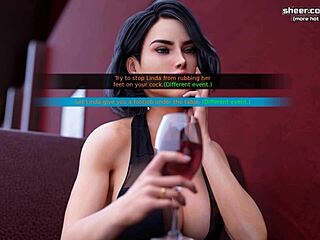 Hot Stepmom Footjob And Blowjob In Public Place Gameplay!