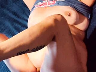 I can't believe that trailer park milf is straddlin' and ridin' that big black cock!