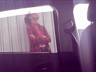 Risky public street jerking for a student who loved my cock. Can't believe I did that outdoors!