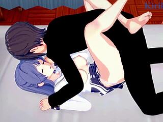 Chiaki Kanda and Kotone Hara intense sex