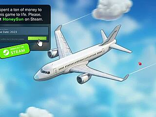 Honeysun Gameplay Part 1 Awesome Start with Red Head Flight Attendant