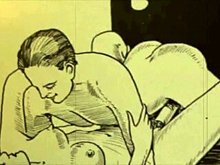 Vintage erotic drawings bring classic charm to life