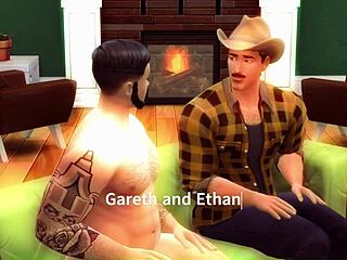 Can Toddy, Gareth, and Ethan Survive a Saturday Morning Threesome?