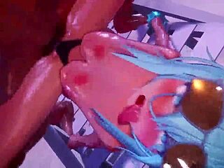 Konosuba sex in bikini, so wild and hot