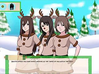 Intense fucking with Samui's huge boobs in Jikage arc