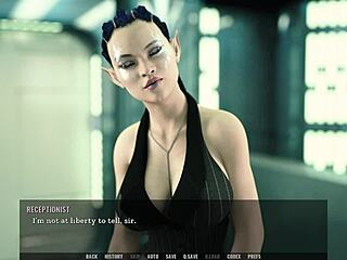 Loputtoman tyhjiön tarinoissa hän pelaa kuumaa seksisimulaatiota