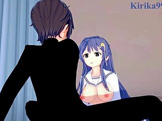 Chiaki Kanda and Kotone Hara intense sex