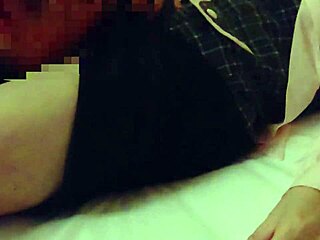 So, this Japanese OL assistant rides hard and moans loud.