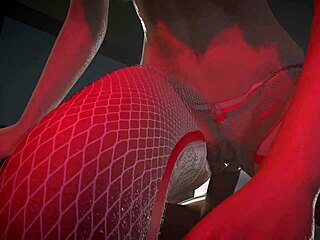 Hladová sestra divoce poskakuje na ptáku v 3D hentai akci