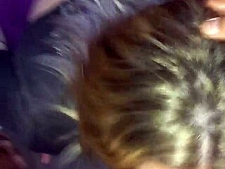 Sucking Hard Until Cum Explodes on Her Pretty Face