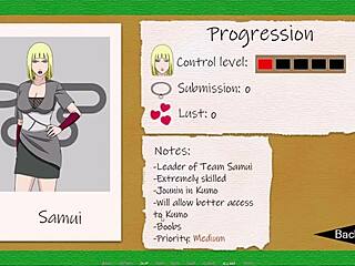 Intens knip med Samuis kæmpe patter i Jikage arc