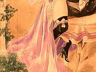 I’m obsessed with these vintage erotic cartoon drawings.