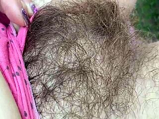 Ever Seen Such Hairy Pussy And Big Clit Up Close? Tell Me!