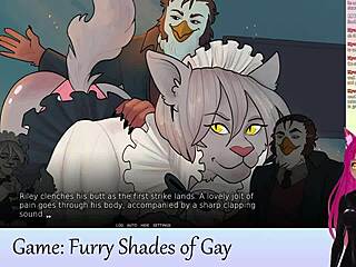 Vtuber Lewdneko engages in furry gay oral play