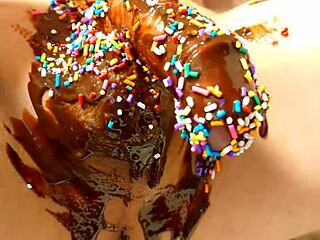 Japanese gay duo whips up a steamy chocolate banana dish.