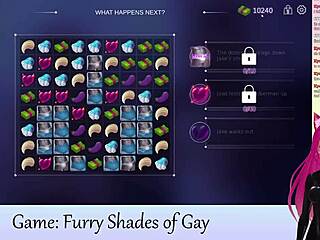 Vtuber Lewdneko engages in furry gay oral play