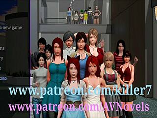 Erotic cartoon milf in new family