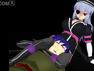 Сцены героини Girl B, часть 12