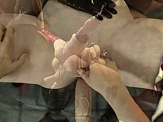 Shadows 12 - Milf Gets Creampied in Dark BDSM Dungeon.