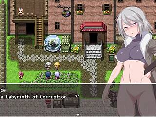 What humiliates Grace in the labyrinth town?