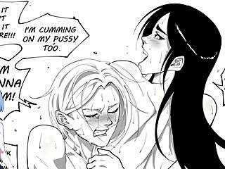 Girls Night Out Turns Into Futanari Fun With Big Tits And Ass