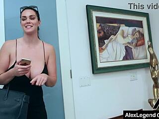 Alex Legend Cums on Alison Tyler's Big Tits