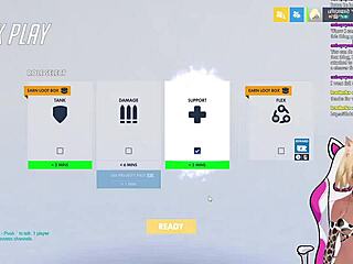 vtuber lewdneko plays overwatch and gets spanked part 1