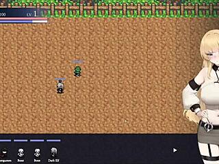 מלכה בציצים ענקיים במשחק חניטאי לוהט