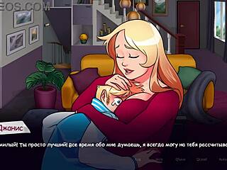 Teen in Bikini Shows Pretty Pussy and Big Tits in Nude Gameplay Scene.