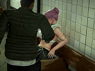 Elise spi v vroči anime sceni