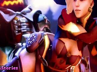 giving her every inch of my cock in doggystyle bent over riding hardcore game play