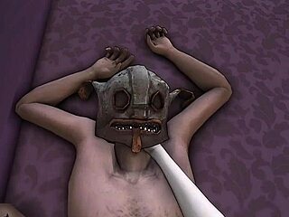 Exploring gay porn in Dishonored and Sims 4 with anal and handjob scenes