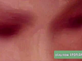 Blonde works out in clothes