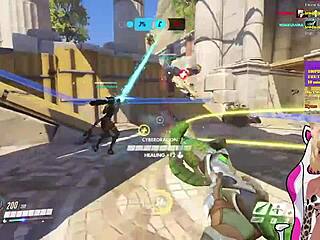 vtuber lewdneko plays overwatch and gets spanked part 1