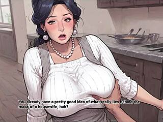 Stepmom Deepthroat Feels Intense In Hentai Game