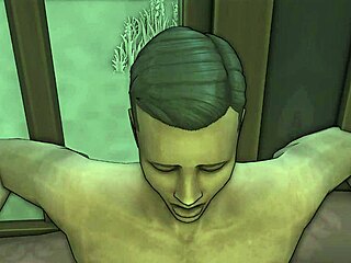 Exploring gay porn in Dishonored and Sims 4 with anal and handjob scenes