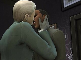 إباحية مثلية في ديشونورد وسيمس 4 مع نيك شرجي وإيدزاب