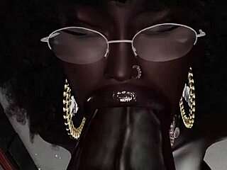 Mocha madness in cartoon anime style