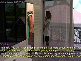 A Wife And Stepmother Playing Game